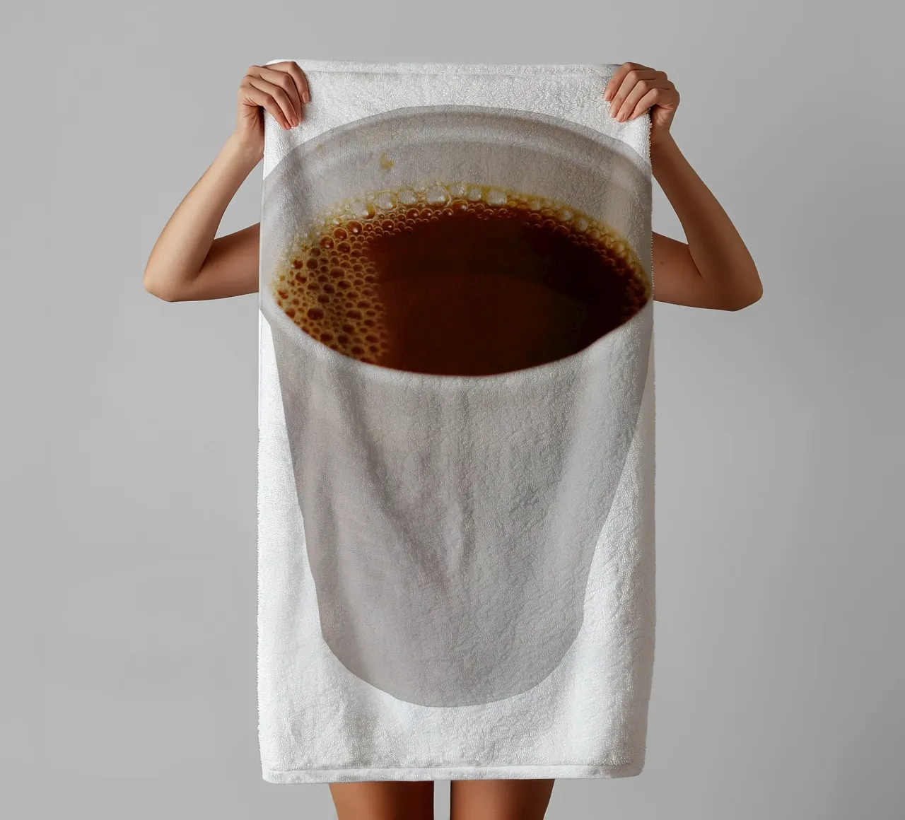 Caffè di plastica asciugamano da bagno da Simon Koy