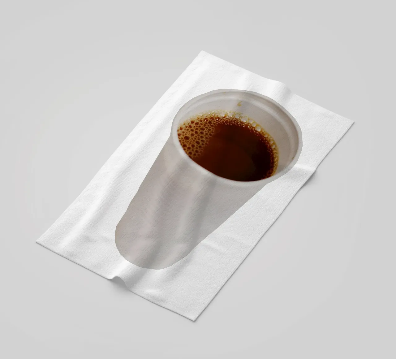 Caffè di plastica telo mare da Simon Koy