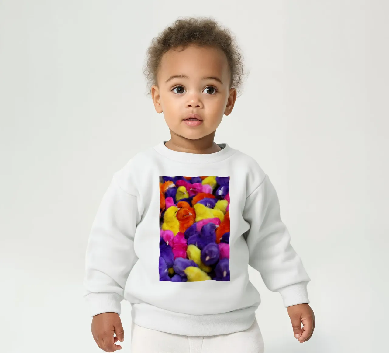 Pulcini colorati in Iran felpa neonato da fotokunst