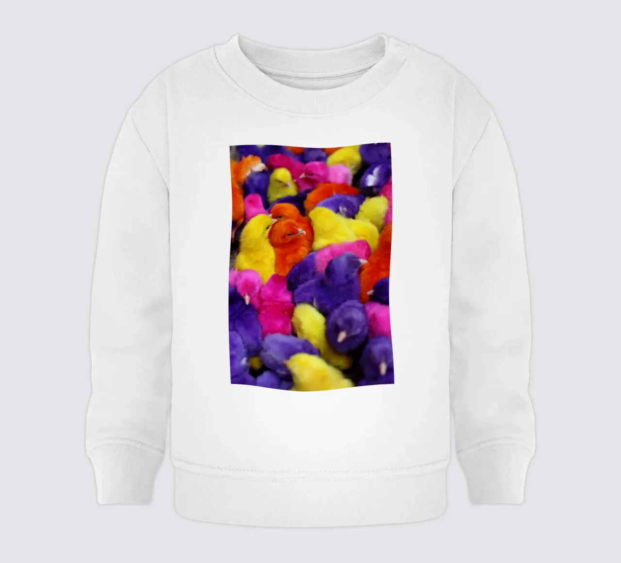 Pulcini colorati in Iran felpa neonato da fotokunst