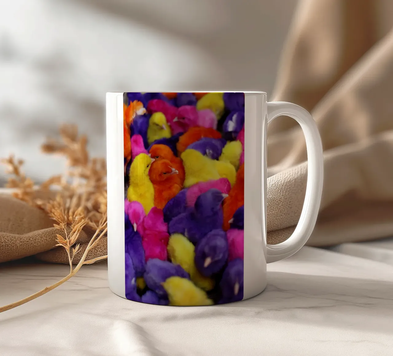 Pulcini colorati tazza in ceramica da Simon Koy