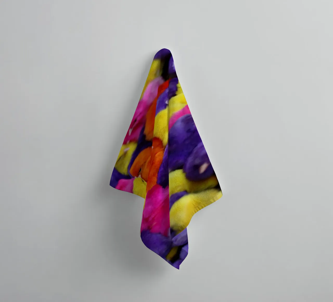 Pulcini colorati asciugamano da bagno da Simon Koy
