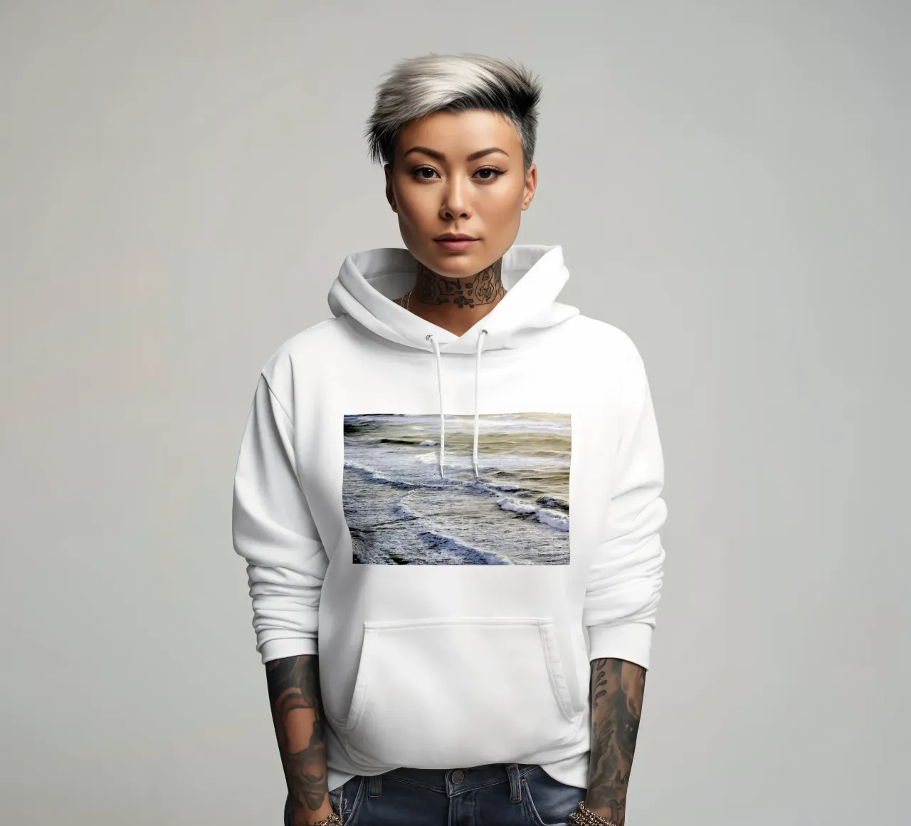 Infinite Sea sudadera con capucha de Tal Paz-Fridman