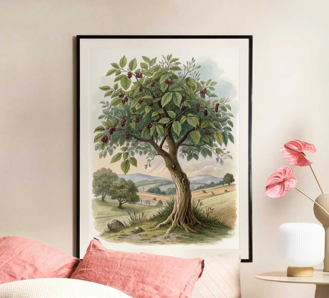 Albero di mele carta hahnemühle da logic