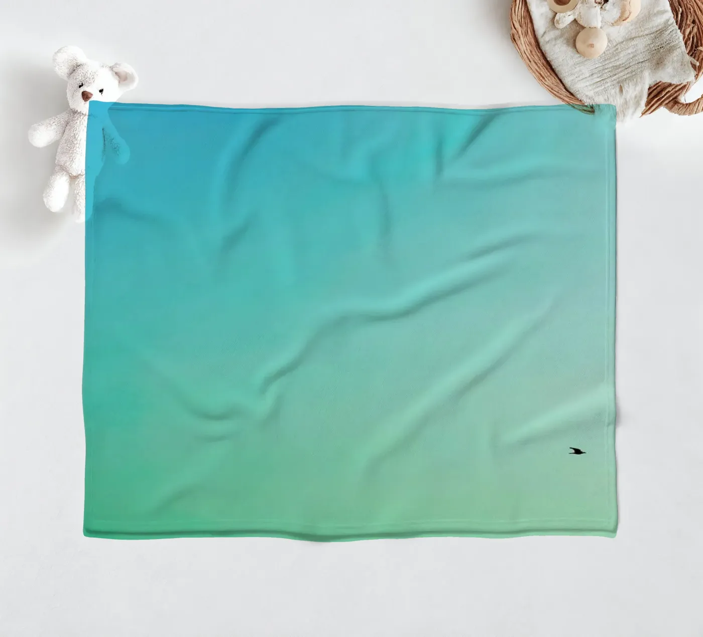 Up and Down Fleecedecke von Tal Paz-Fridman