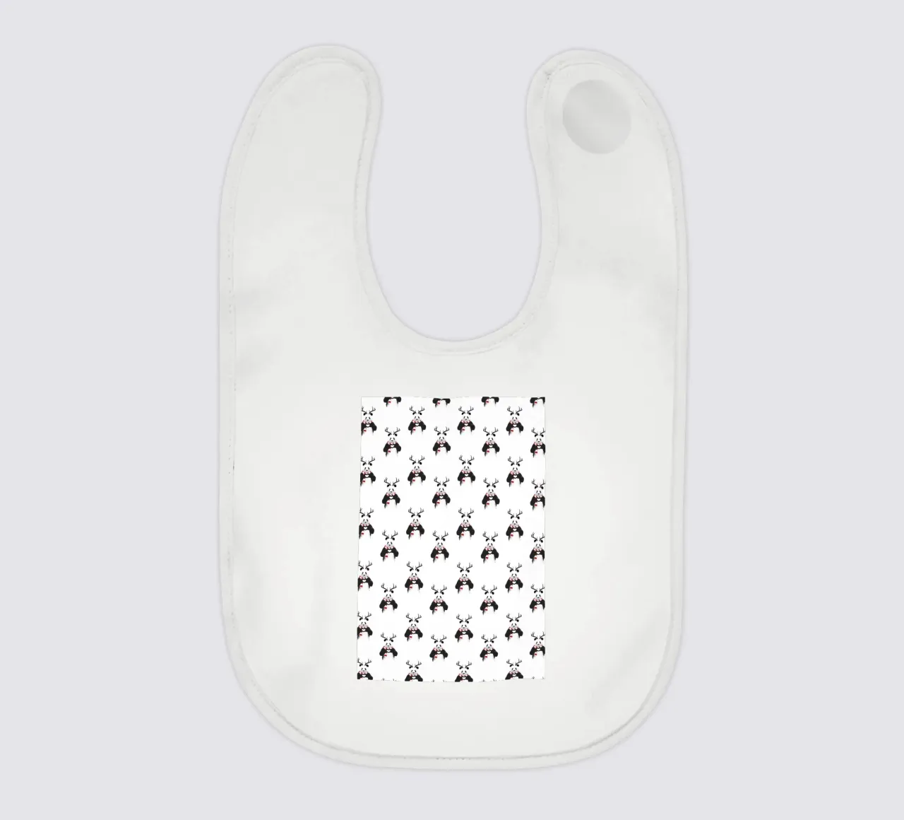 Xmas Panda Pattern bavaglino da Balazs Solti