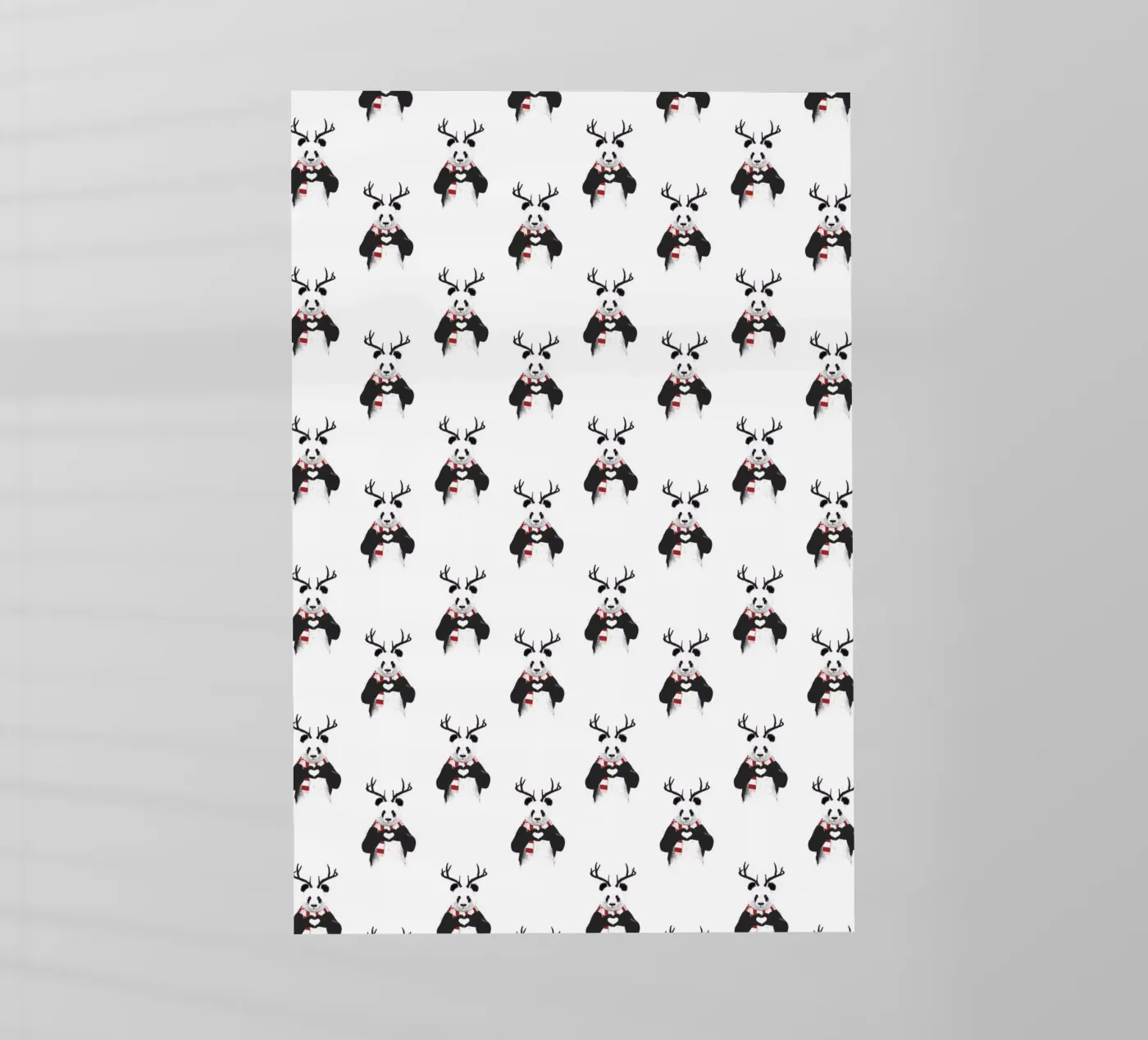 Xmas Panda Pattern pellicola backlit da Balazs Solti