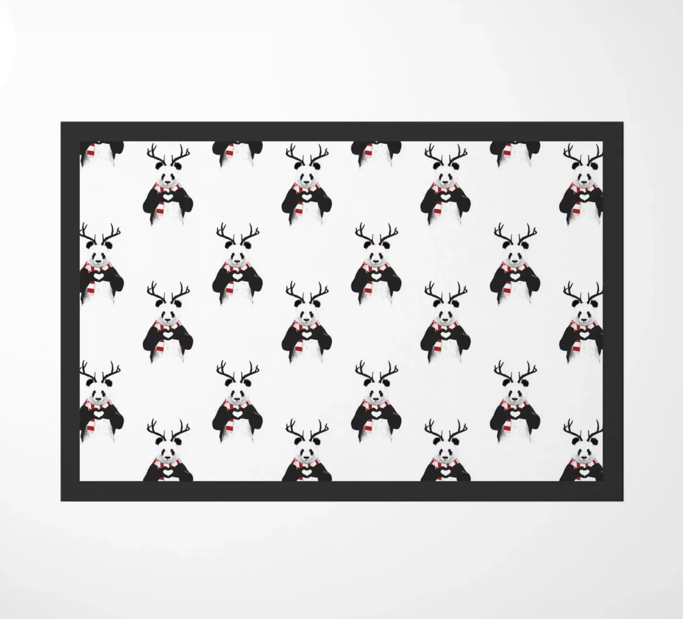 Xmas Panda Pattern zerbino da Balazs Solti