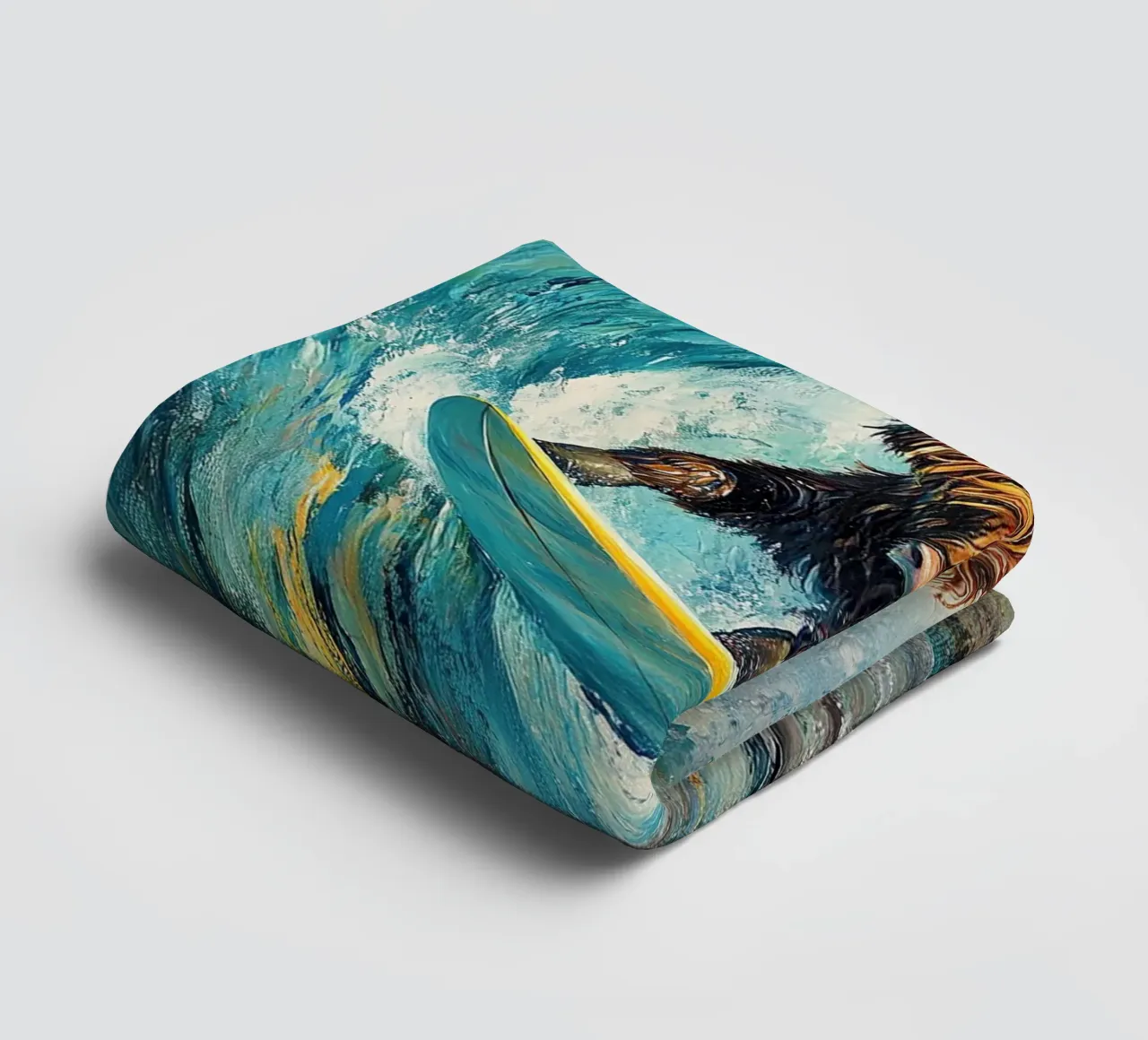 Mucca delle Highlands asciugamano da bagno da Nikis Art Studio