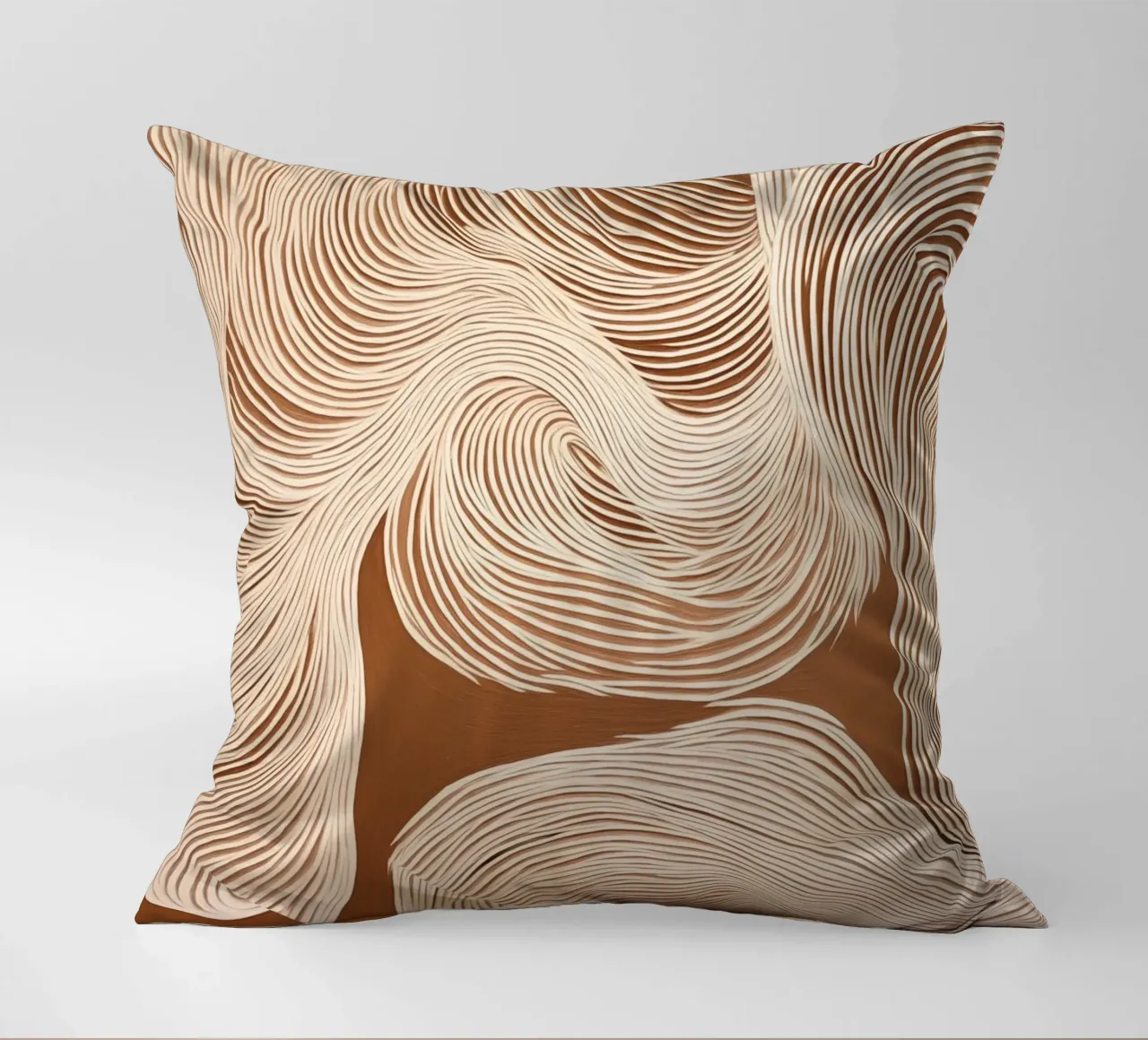 Suoni con linee ondulate cuscino da Carinaprint