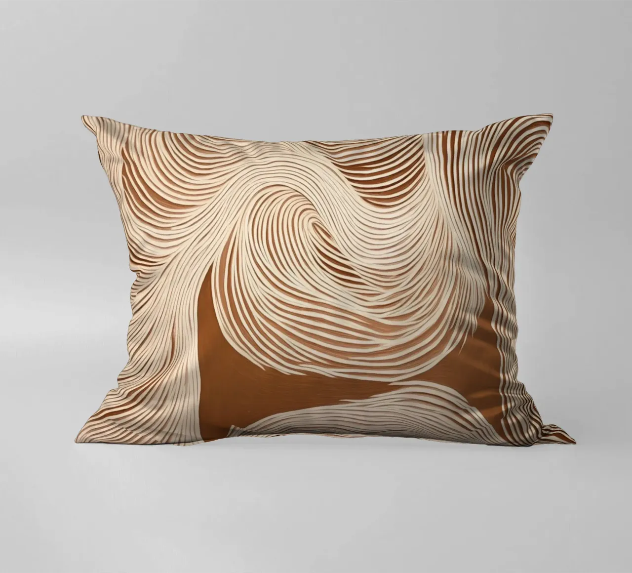 Suoni con linee ondulate cuscino da Carinaprint