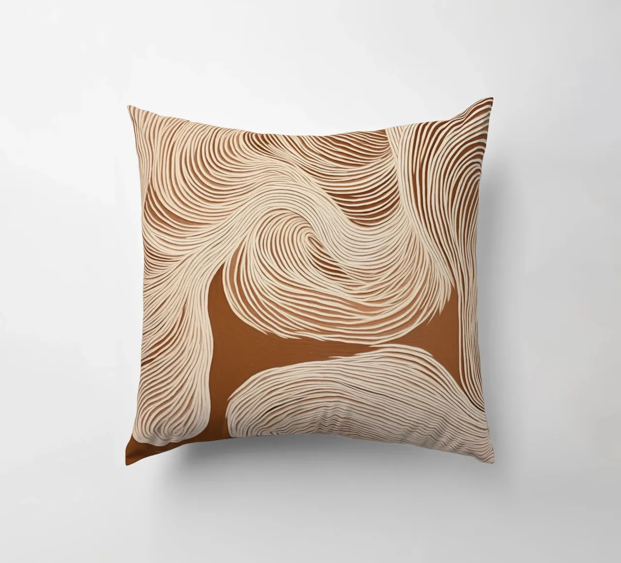 Suoni con linee ondulate cuscino da Carinaprint