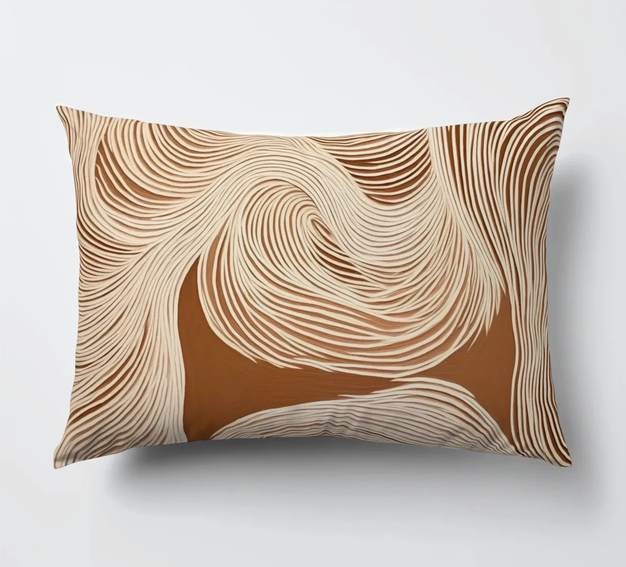 Suoni con linee ondulate cuscino da Carinaprint