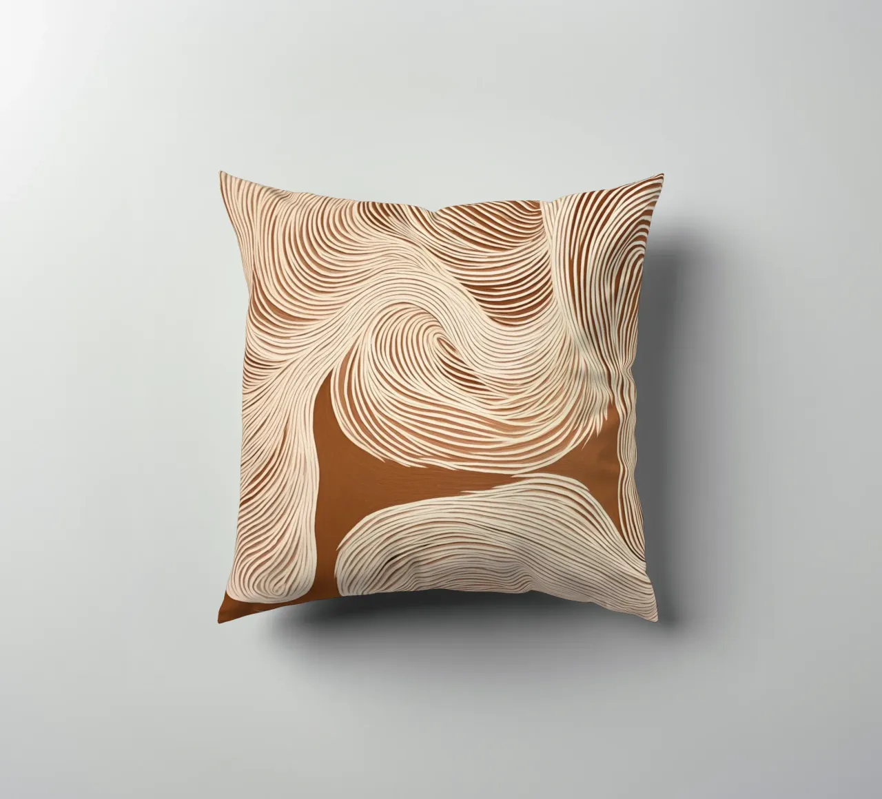 Suoni con linee ondulate cuscino da Carinaprint