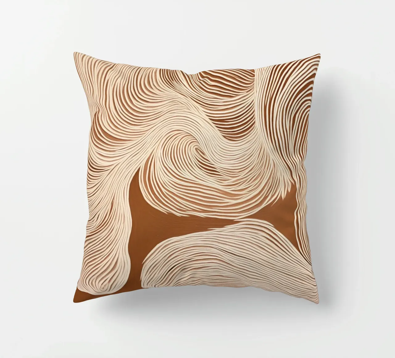 Suoni con linee ondulate cuscino da Carinaprint