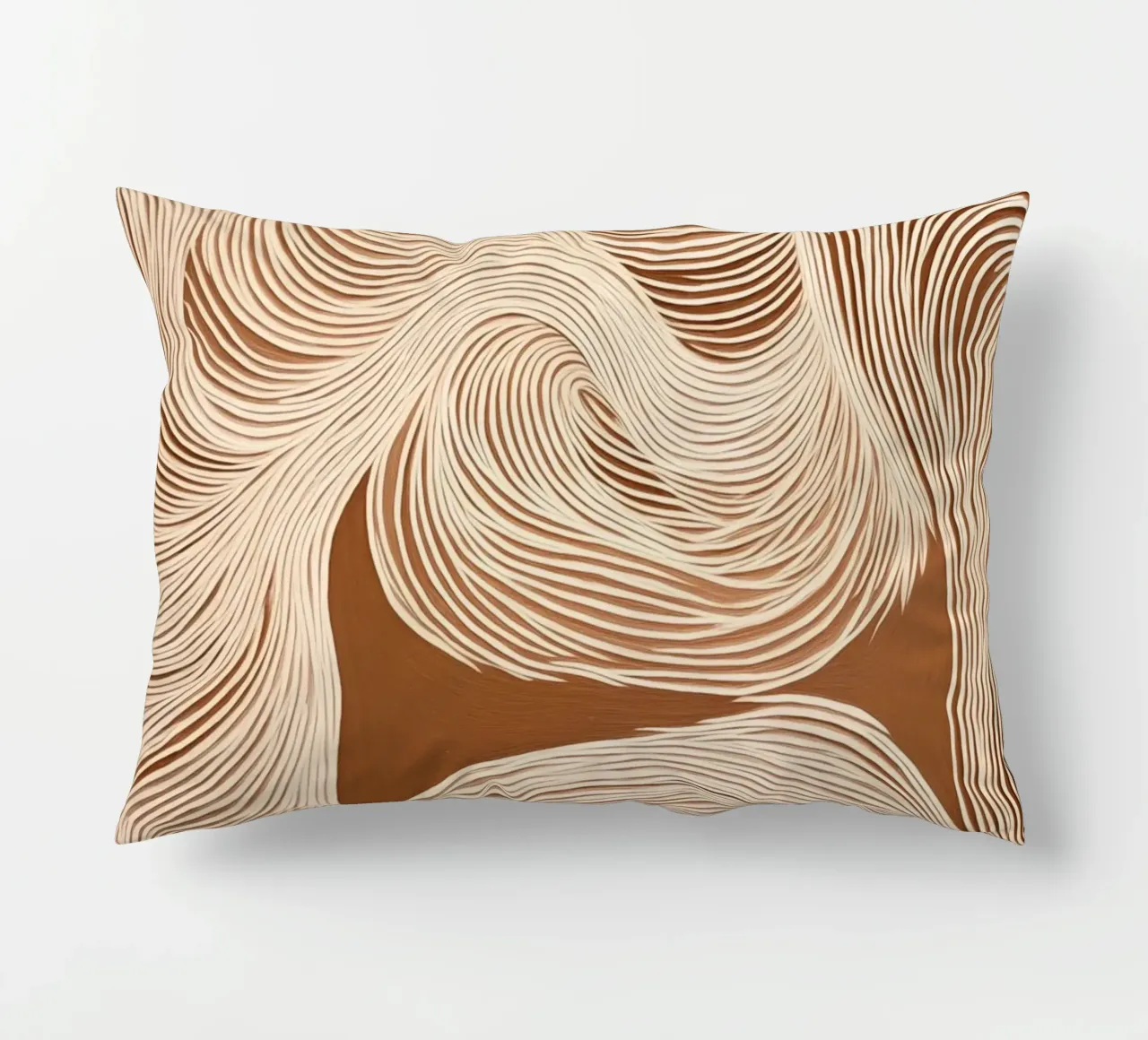 Suoni con linee ondulate cuscino da Carinaprint