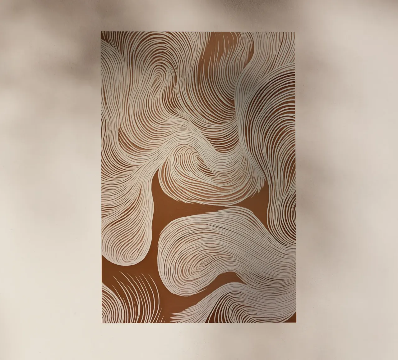 Suoni con linee ondulate pellicola backlit da Carinaprint