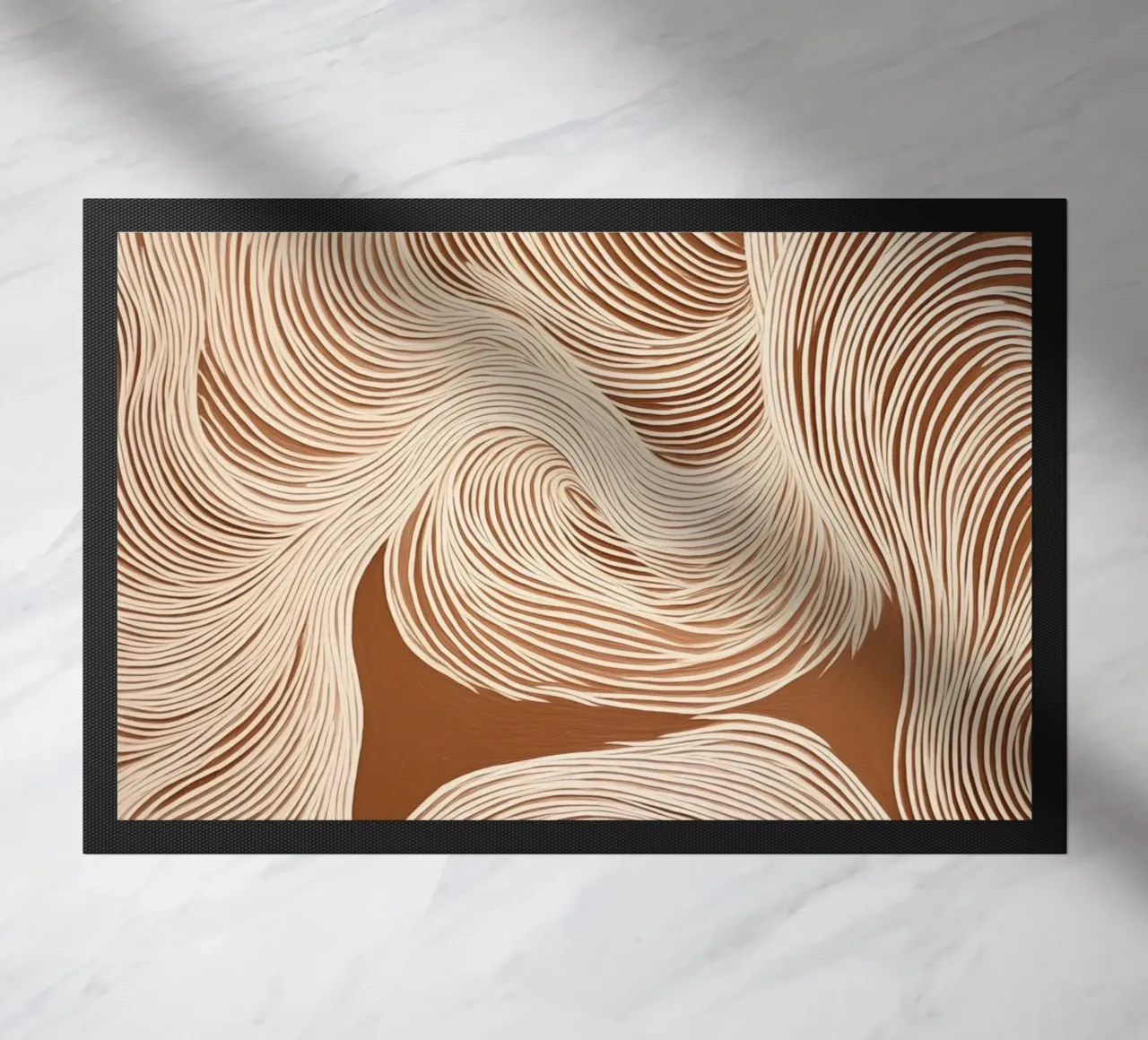 Suoni con linee ondulate zerbino da Carinaprint