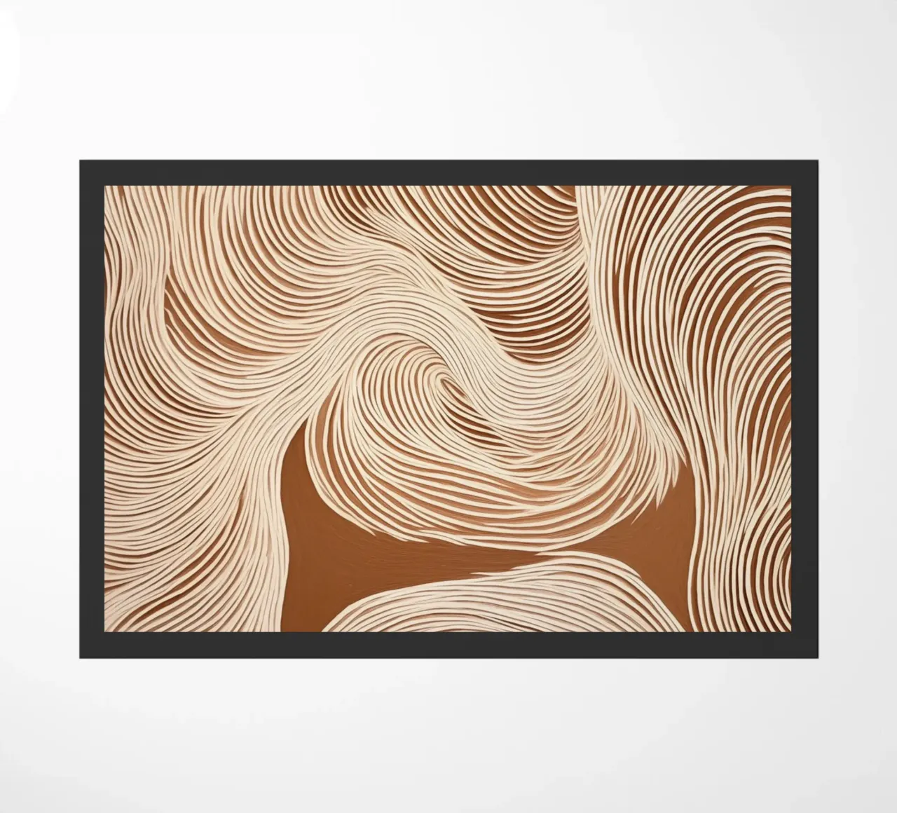 Suoni con linee ondulate zerbino da Carinaprint