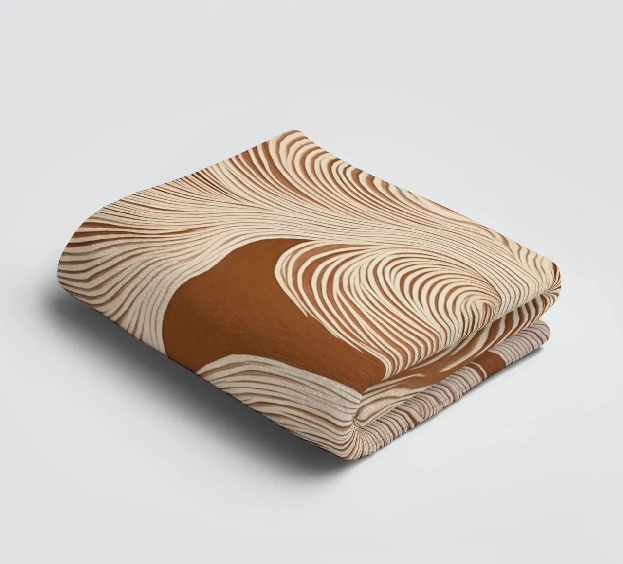 Suoni con linee ondulate asciugamano da bagno da Carinaprint