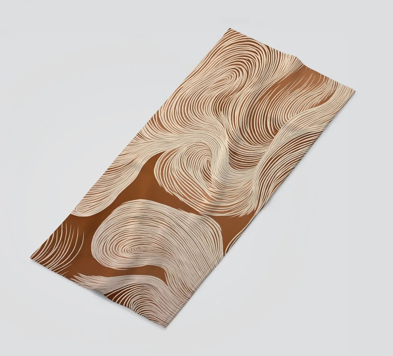 Suoni con linee ondulate telo mare da Carinaprint