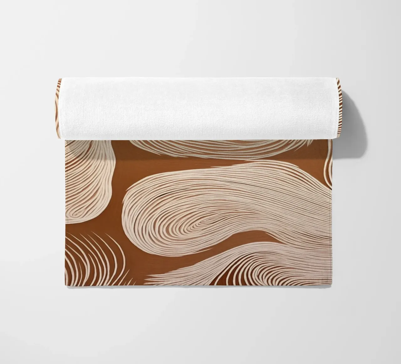 Suoni con linee ondulate telo mare da Carinaprint