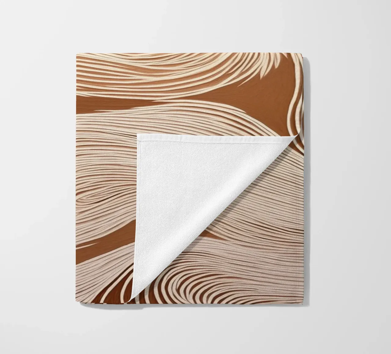 Suoni con linee ondulate telo mare da Carinaprint