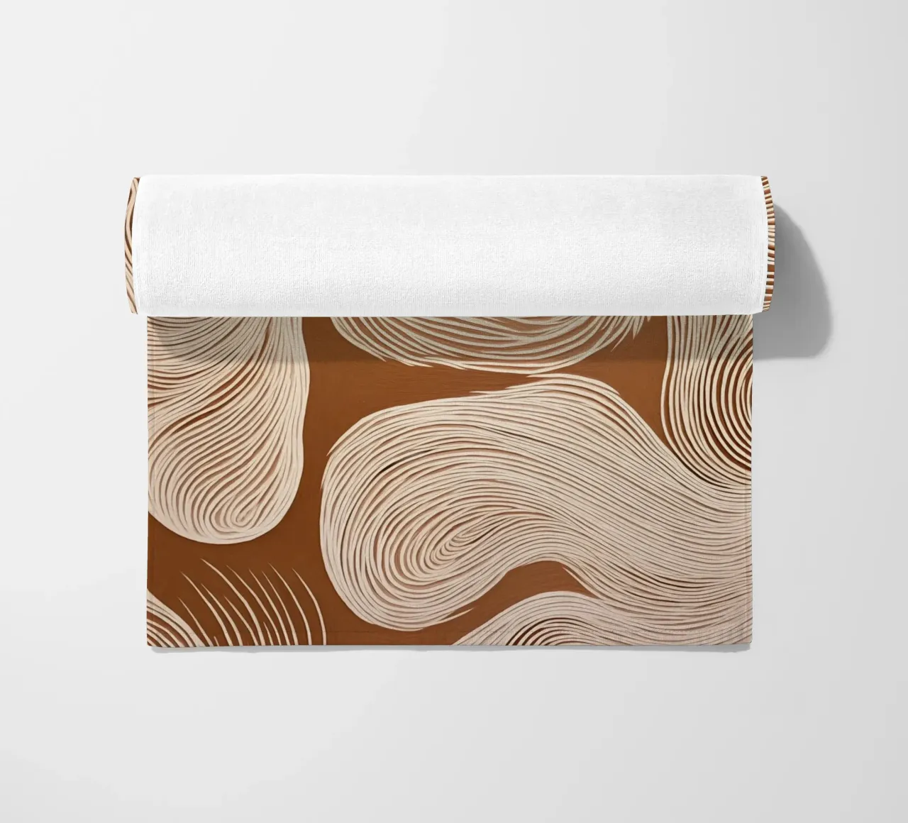 Suoni con linee ondulate telo mare da Carinaprint