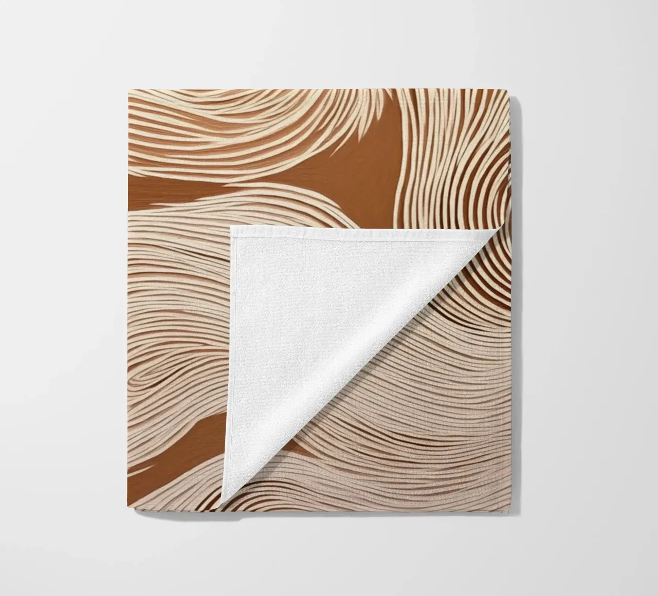 Suoni con linee ondulate telo mare da Carinaprint