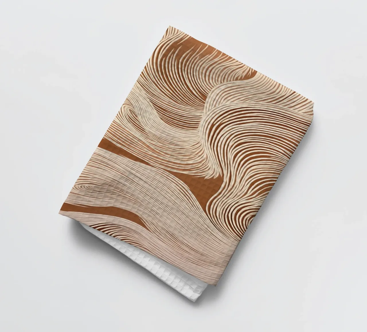 Suoni con linee ondulate canovaccio da cucina da Carinaprint