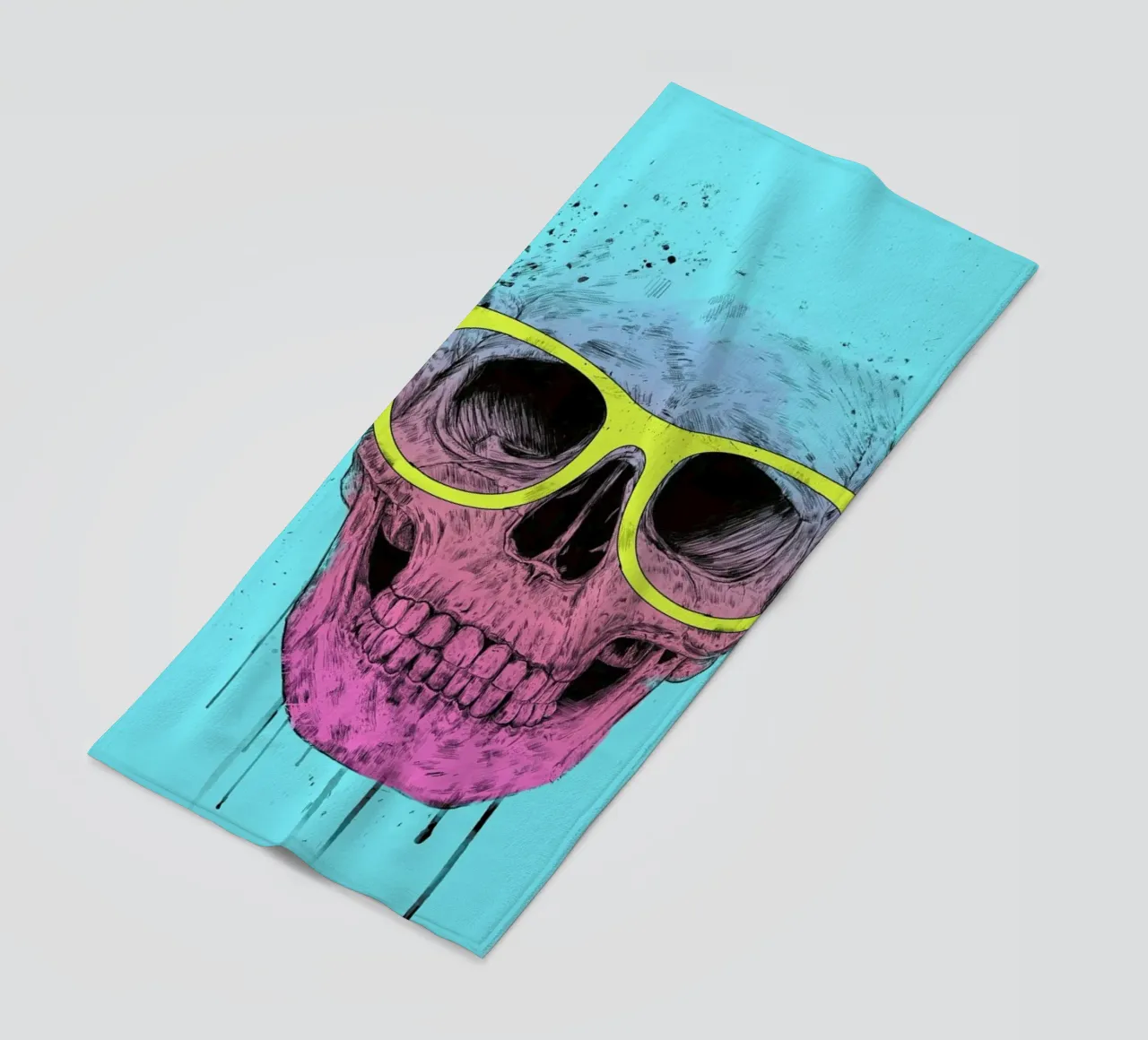 Pop Art Skull telo mare da Balazs Solti