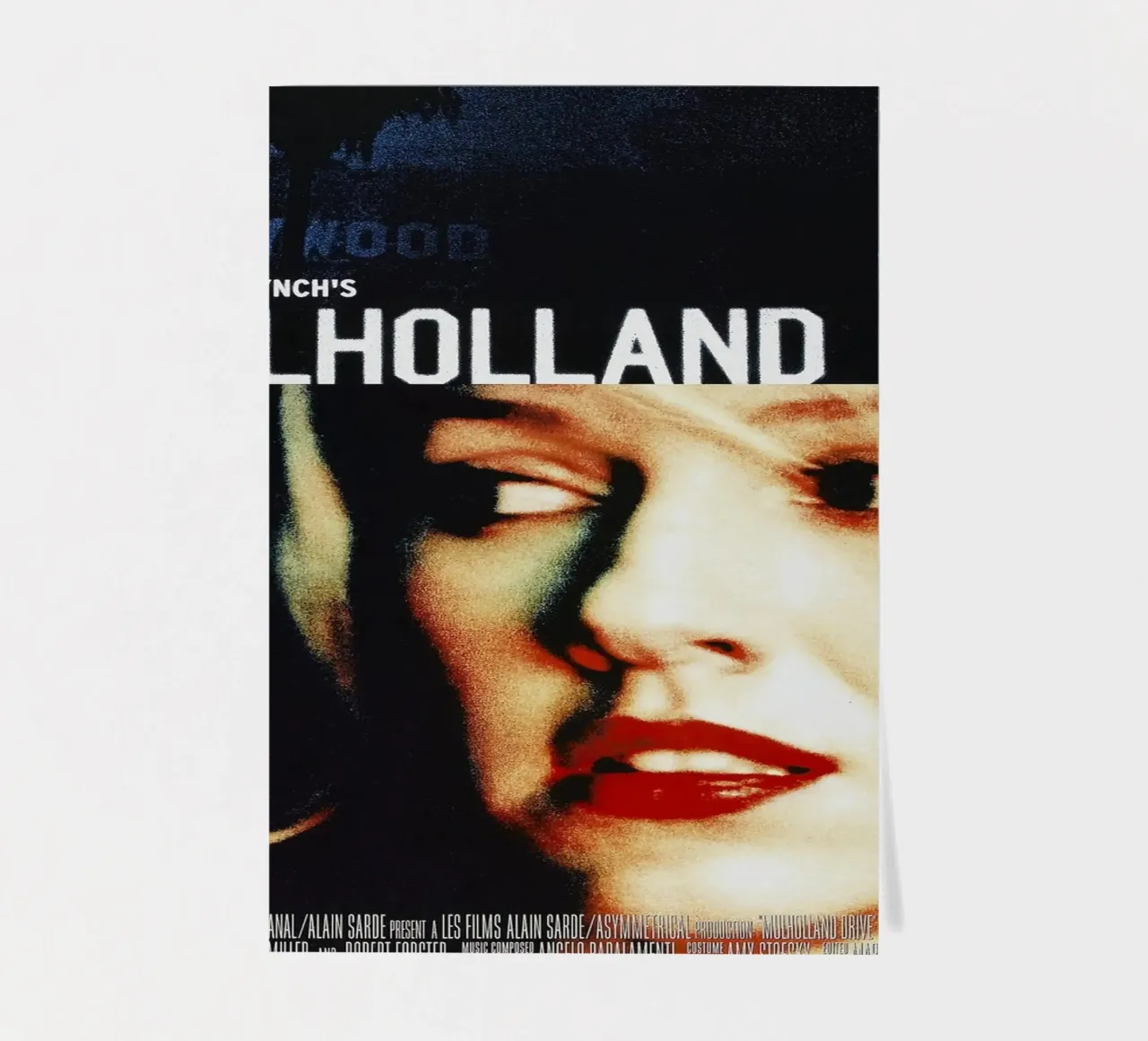 Mulholland Drive Movie, David Lynch 2 sticker sheet by Attaboy Dsgn