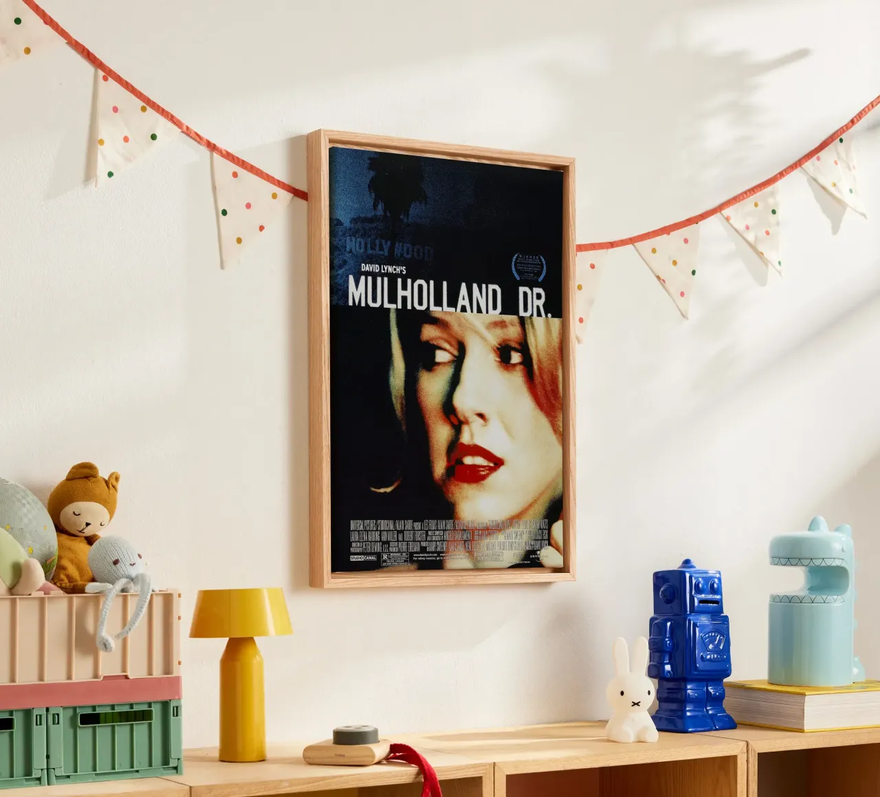 Mulholland Drive Movie, David Lynch 2 tela con Cornice a cassetta da Attaboy Dsgn