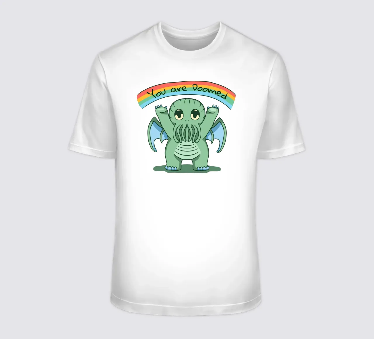 You are Doomed - Cthulhu t-shirt by Loobs