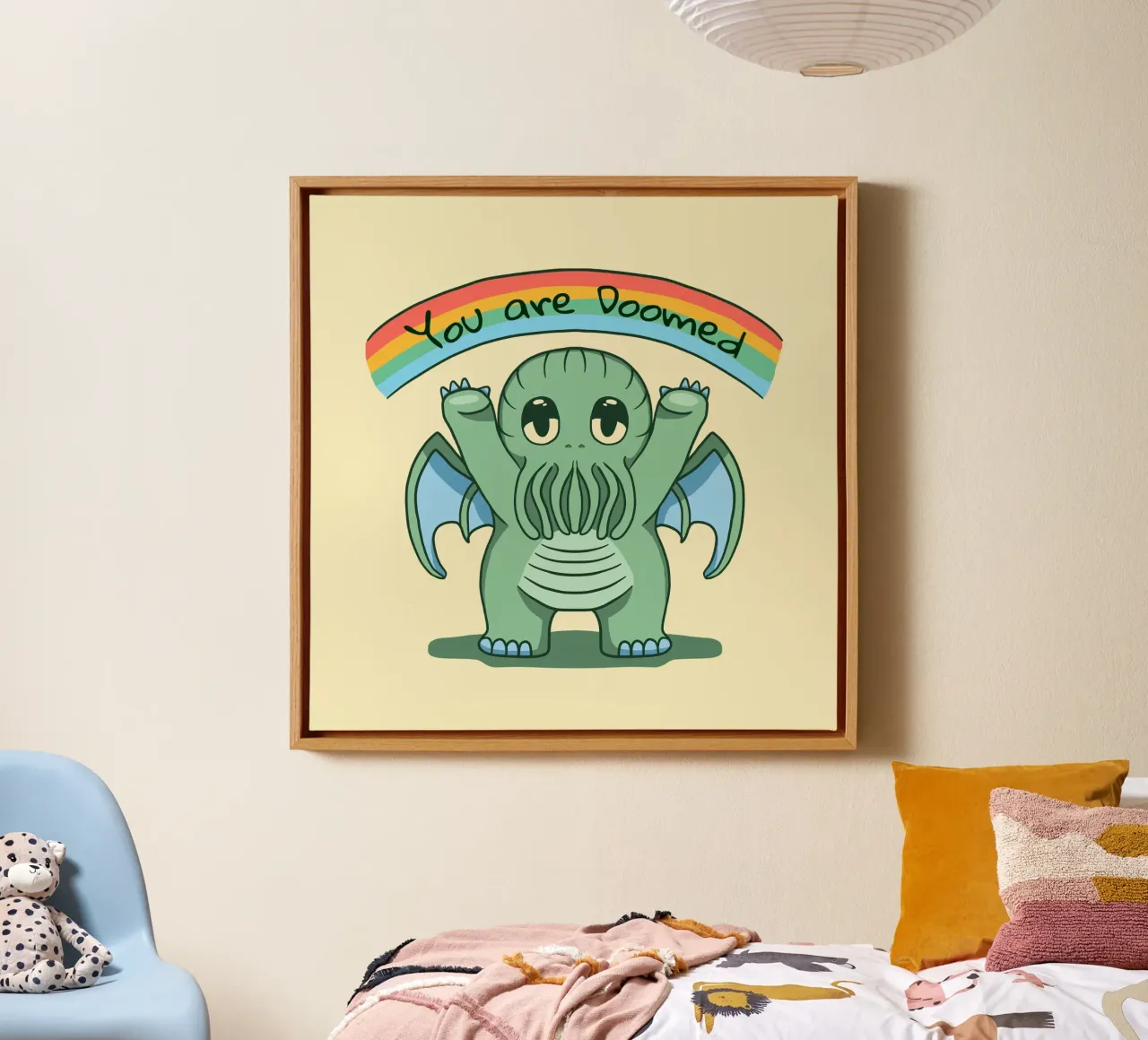 You are Doomed - Cthulhu canvas by Loobs