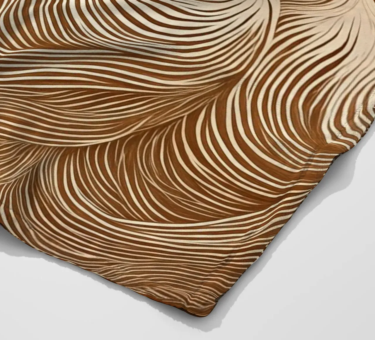 Calming abstract dynamics fleece blanket by Carinaprint