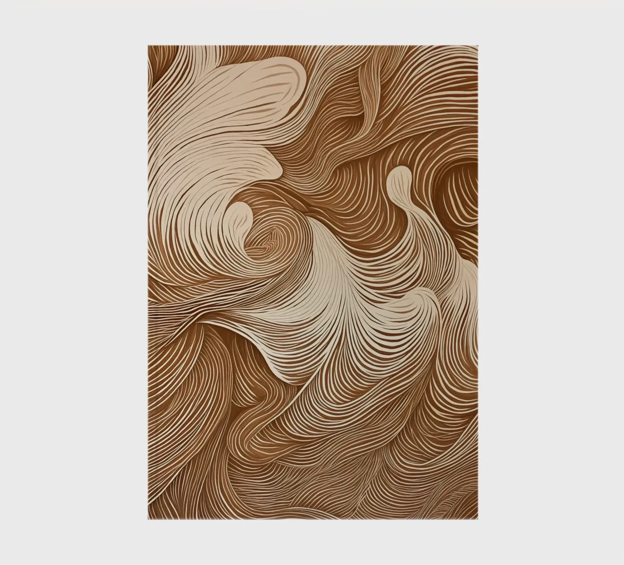 Calming abstract dynamics notebook by Carinaprint