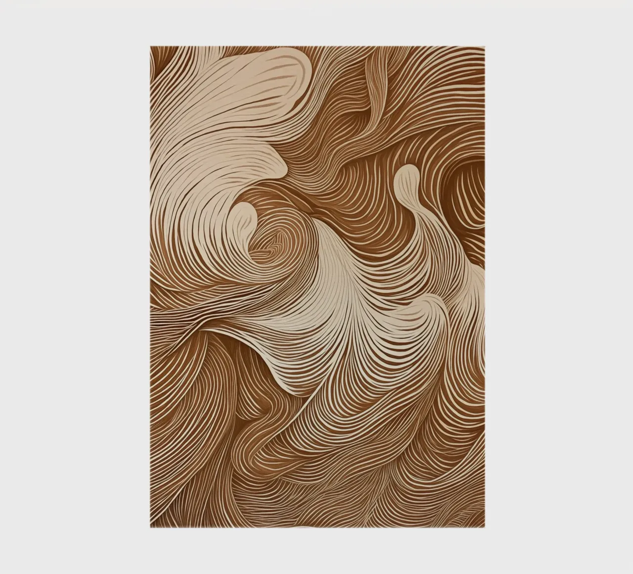 Calming abstract dynamics notebook by Carinaprint