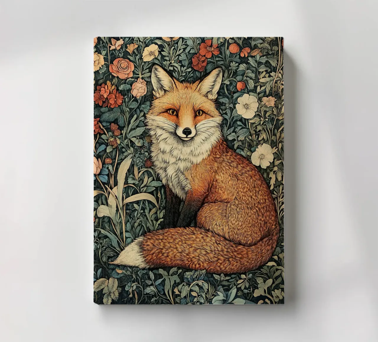 William Morris - Fox notebook by Botanical Art Studio