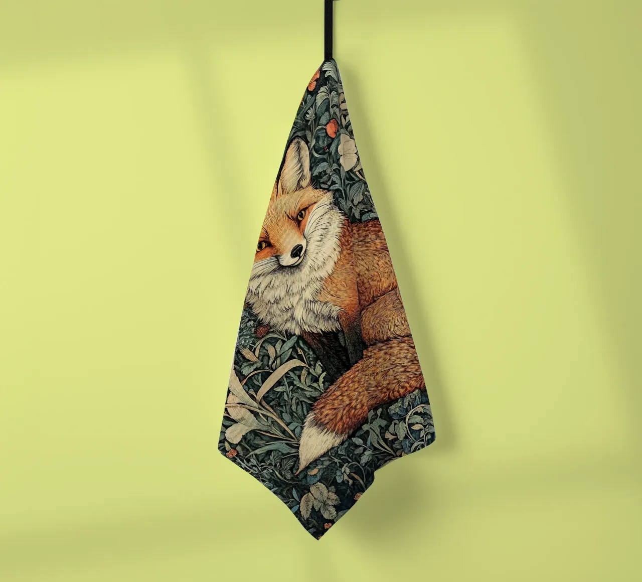 William Morris - Fox canovaccio da cucina da Botanical Art Studio