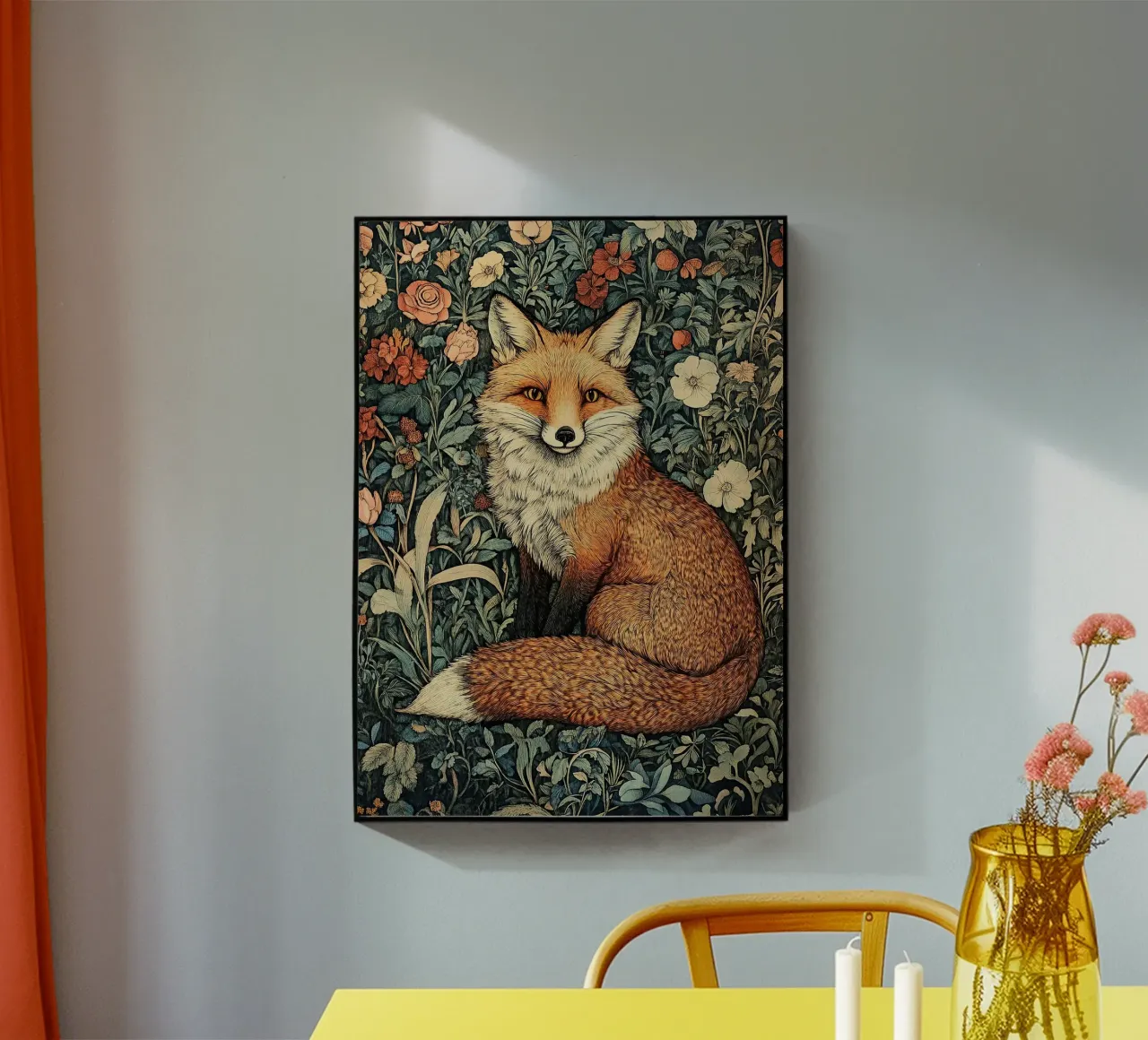 William Morris - Fox plexiglass da Botanical Art Studio