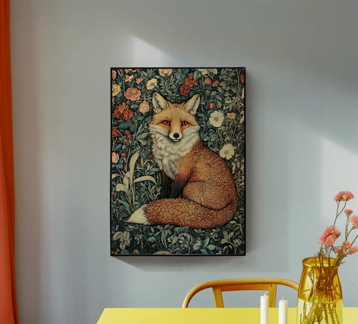William Morris - Fox plexiglass da Botanical Art Studio