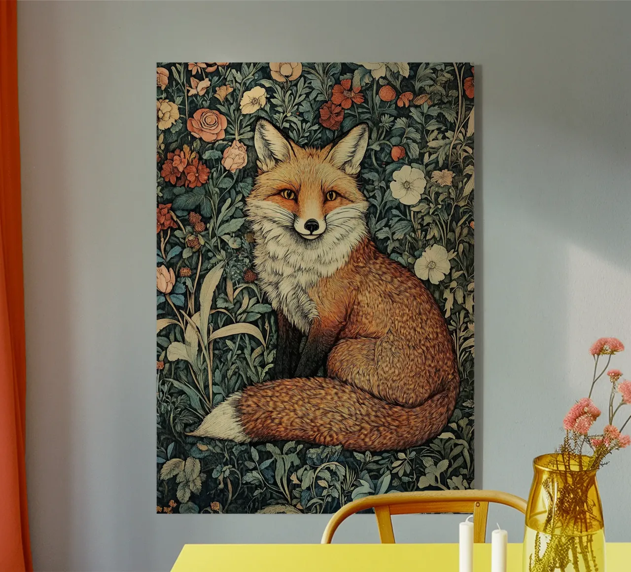 William Morris - Fox plexiglass da Botanical Art Studio