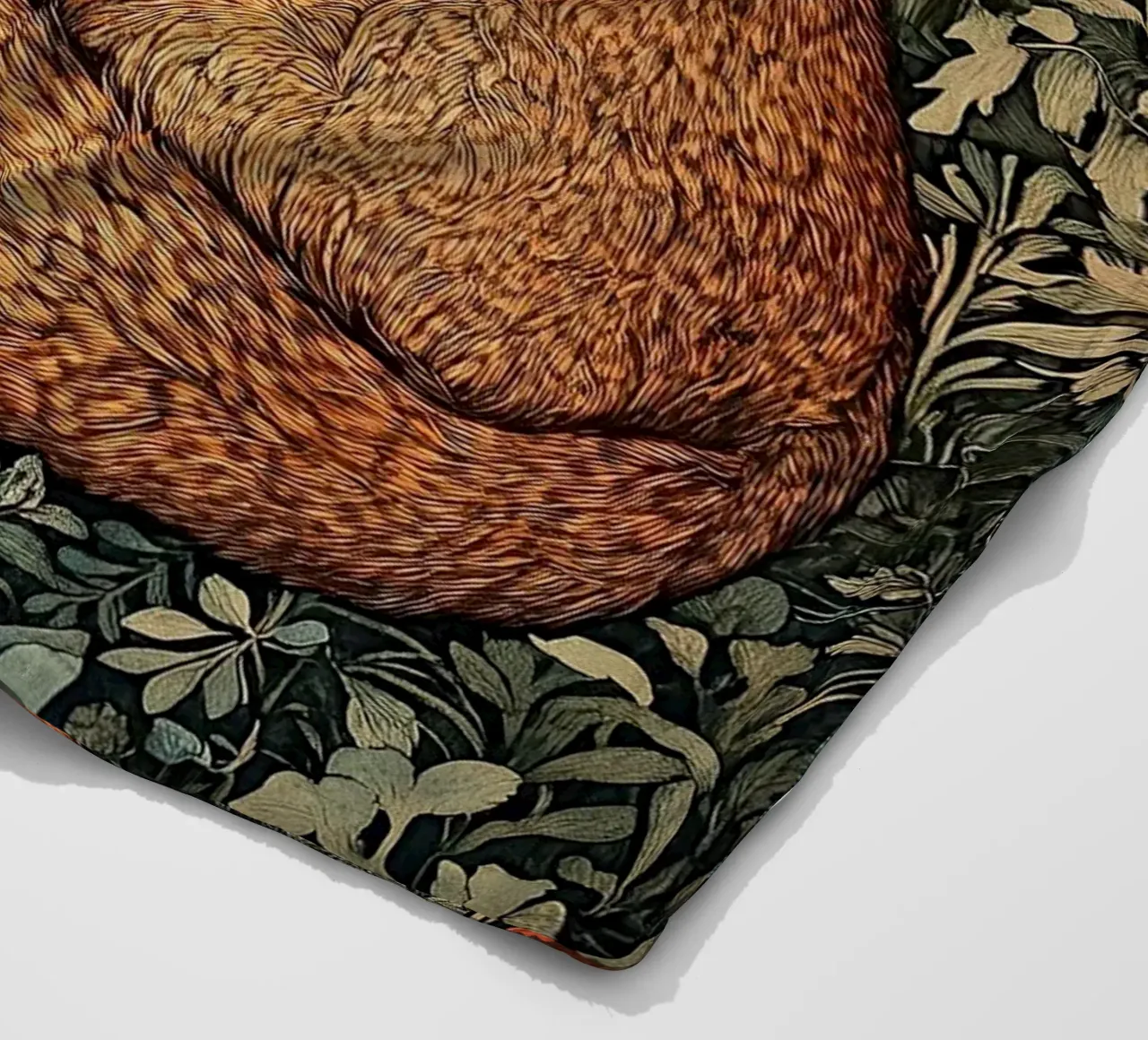 William Morris - Fox coperta in pile da Botanical Art Studio