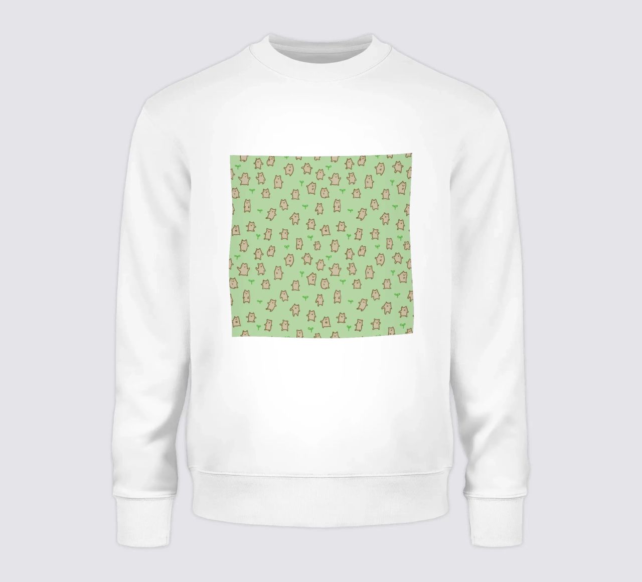 Tiny Bears Pattern sudadera de Sophie Corrigan