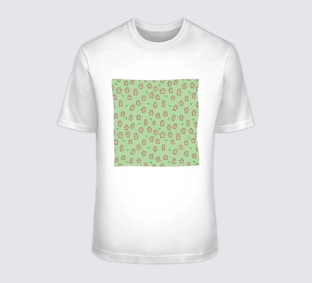 Tiny Bears Pattern t-shirt da Sophie Corrigan