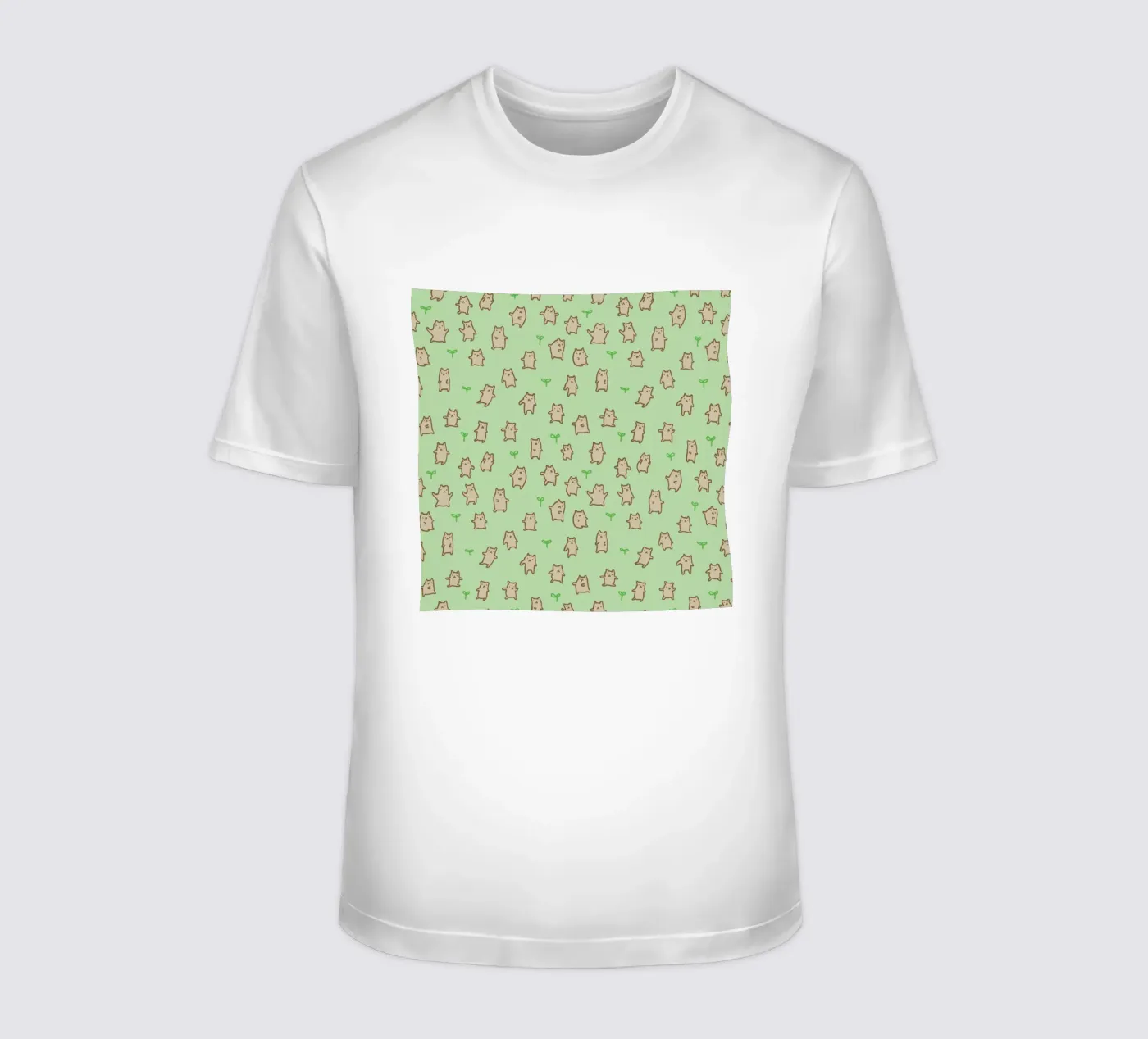 Tiny Bears Pattern t-shirt van Sophie Corrigan