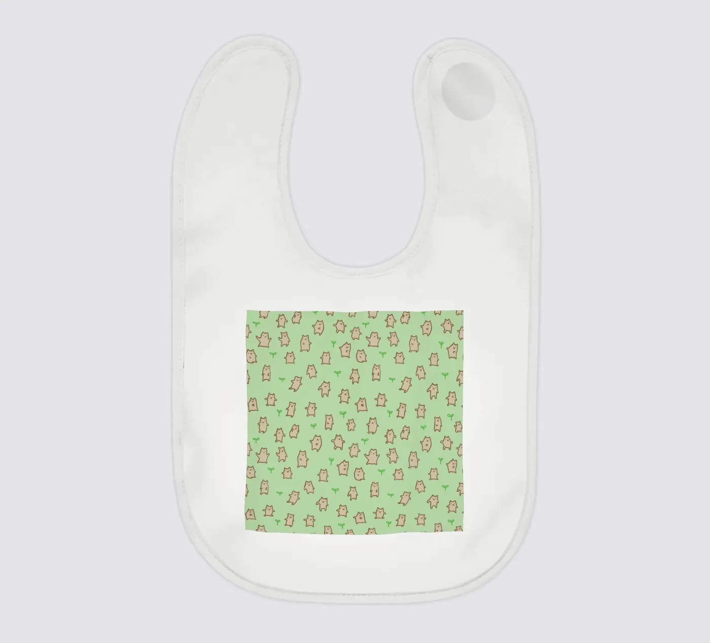 Tiny Bears Pattern bavoir de Sophie Corrigan