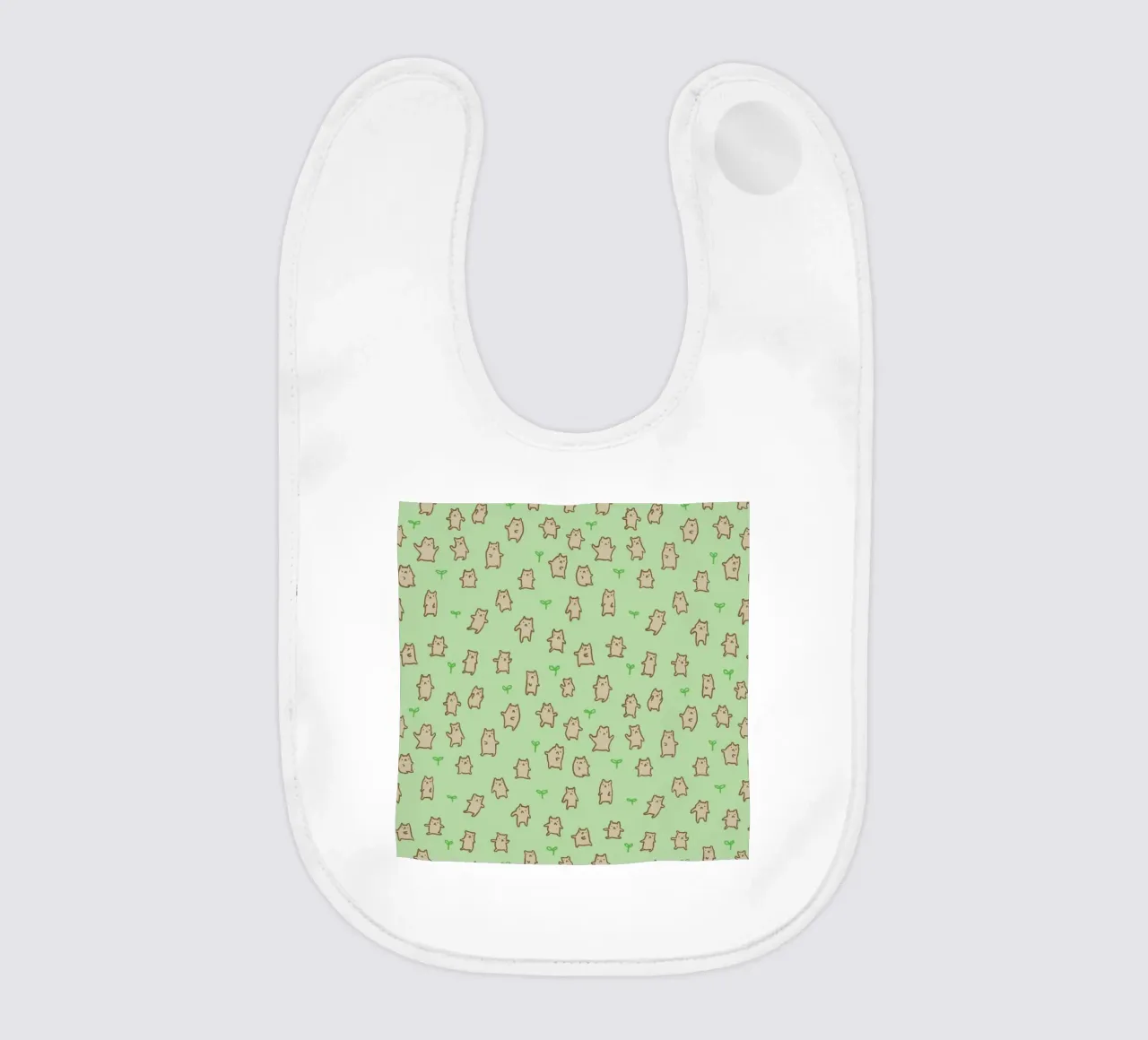 Tiny Bears Pattern bavoir de Sophie Corrigan
