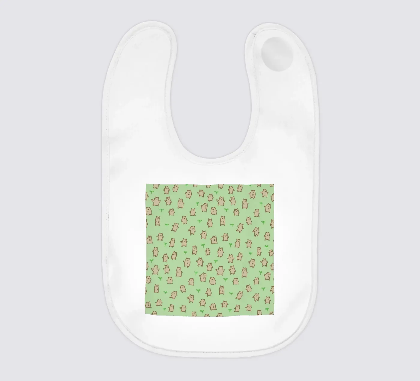 Tiny Bears Pattern bavoir de Sophie Corrigan